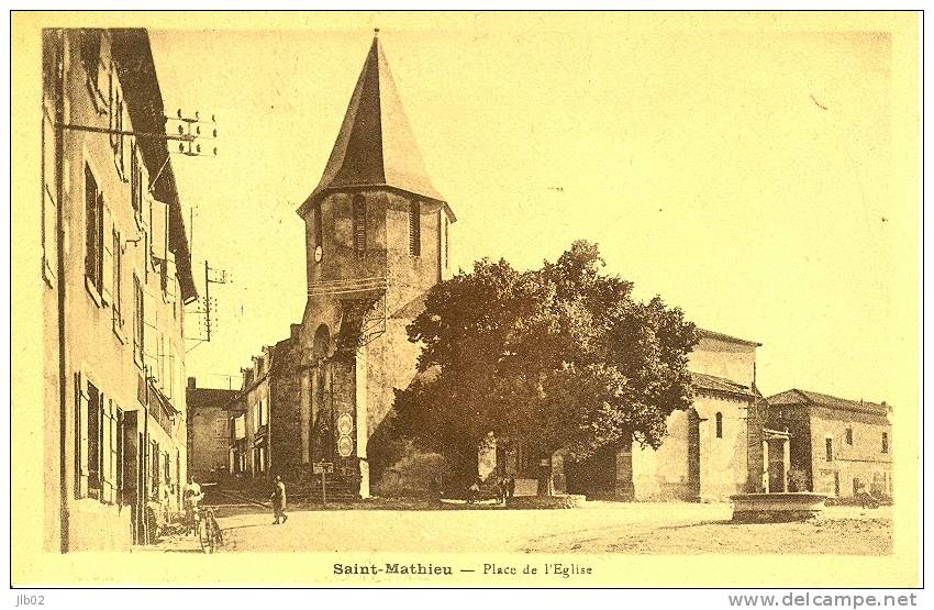 Saint Mathieu - Place D El'Eglise - Saint Mathieu