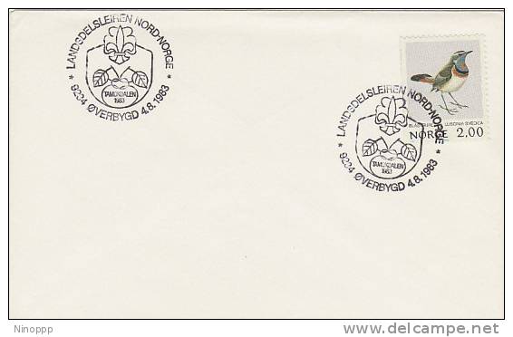 Norway-1983 Scout Special Cancellation On Cover - Other & Unclassified