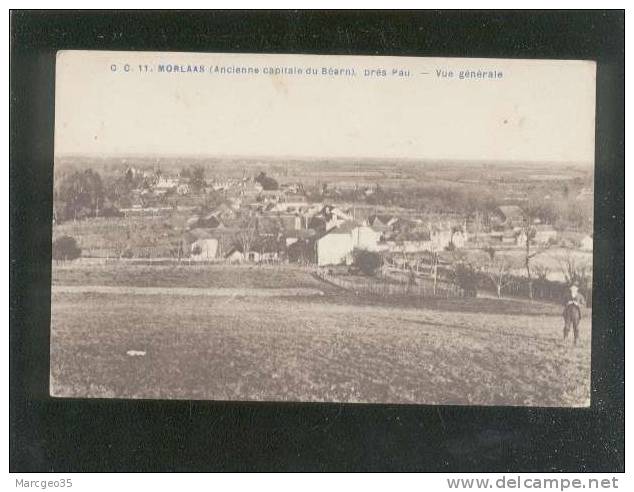 Morlaas Ancienne Capitale Du Béarn Près Pau Vue Générale édit.carrache N° CC 11   Belle Carte - Morlaas