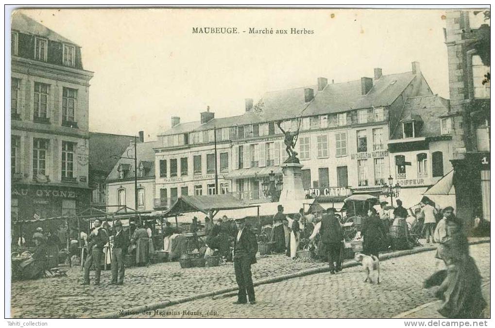 MAUBEUGE -  Marché Aux Herbes - Maubeuge