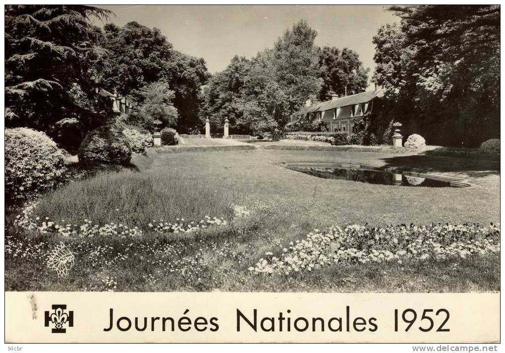 Cpsmgf (scoutisme) Camp National Des Scouts De France  Journees Nationales 1952 - Scouting