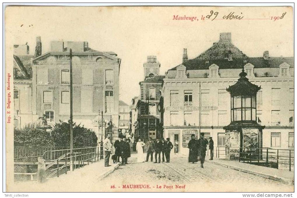 MAUBEUGE - Le Pont Neuf - Maubeuge