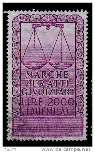 1991 - ATTI GIUDIZIARI - Lire 2.000 - Fiscales