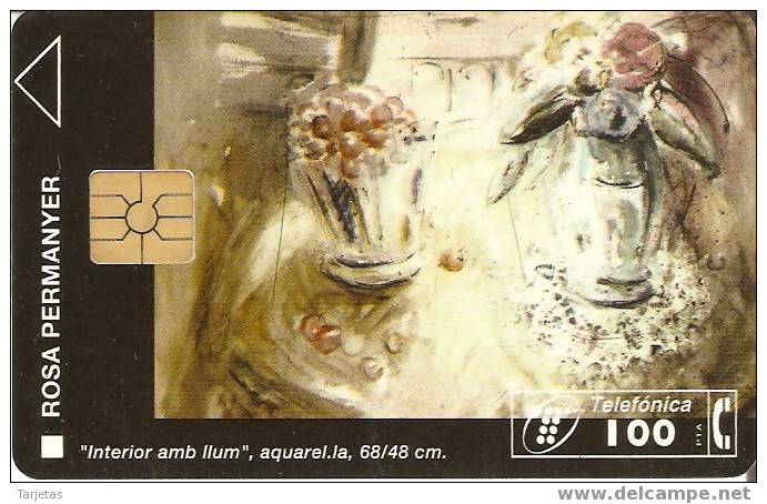TARJETA COLECCION ARTE-IV DE TIRADA 4000  (PINTURA-PAINTING) - Peinture