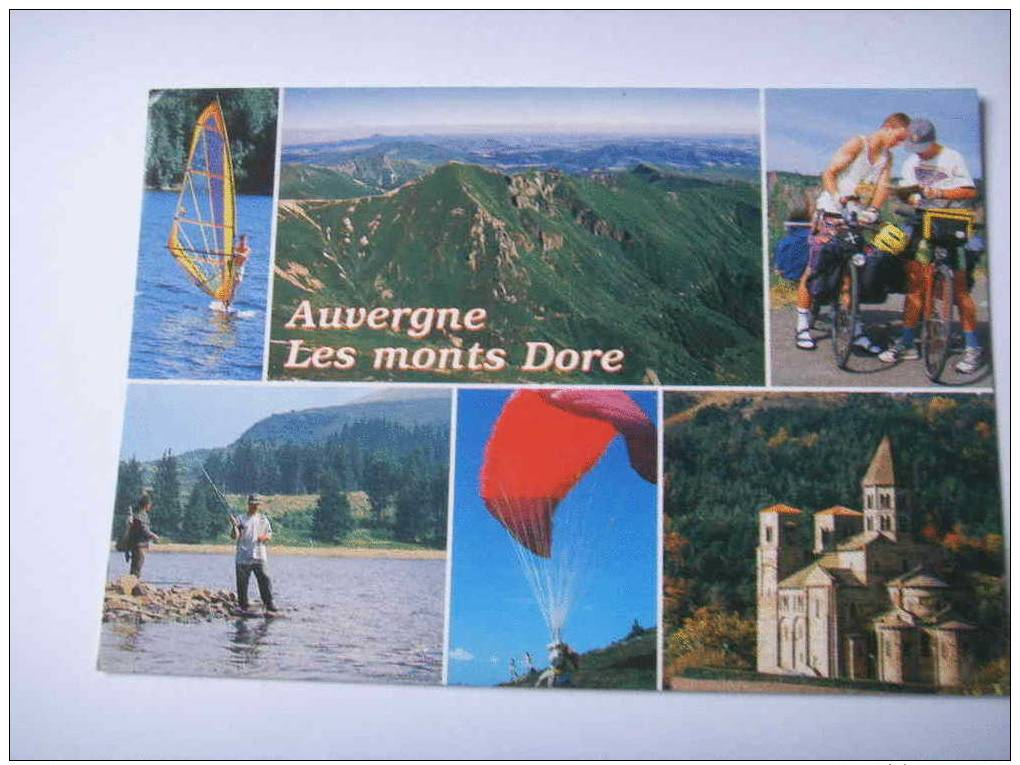 63--680) Les Monts Dore;:multivues:vtt,planche à Voile;cyclotourisme;peche,parapente,st Nectaire - Le Mont Dore