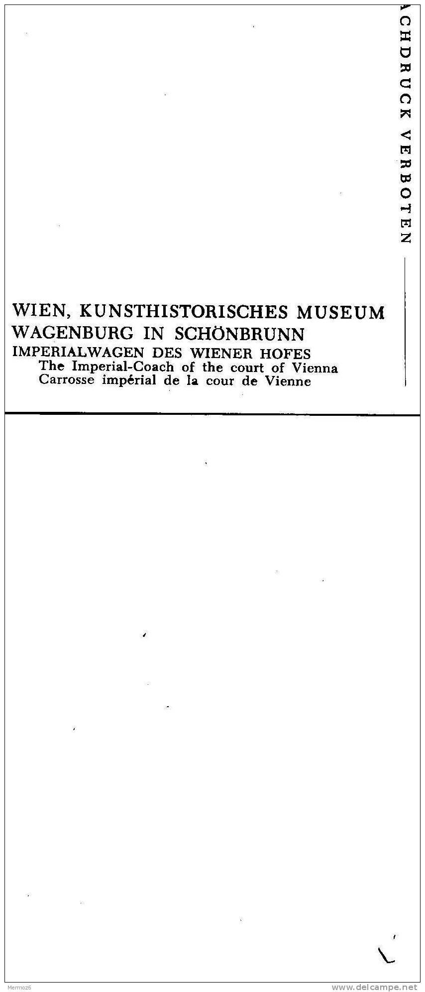 Wien Kunsthistorisches Museum Wagenburg In Schonbrunn Imperialwagen Des Wiener Hofes Imperial Coache Court Of Vienna - Musei