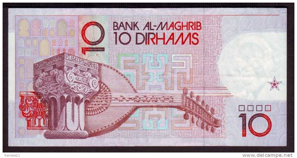 MAROKKO / MOROCCO - 10 Dirhams 1987 - Maroc