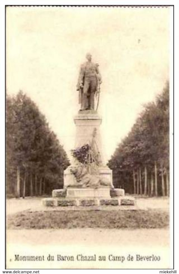 LEOPOLDSBURG -CAMP DE BEVERLOO KAMP-MONUMENT AU BARON CHAZAL - Leopoldsburg (Beverloo Camp)