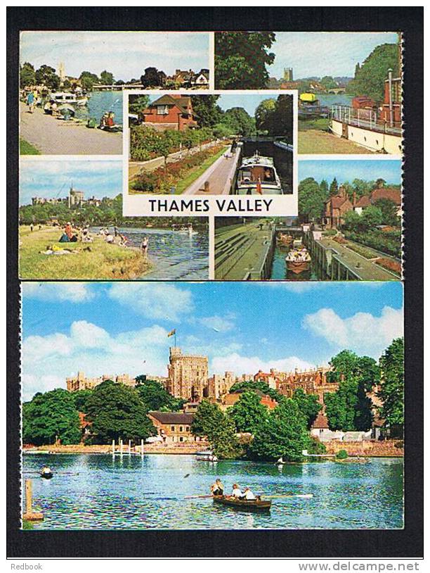 6 Postcards Abingdon - Maidenhead - Oxford - Reading - Windsor - Thames Valley - Berkshire Buckinghamshire - Ref 398 - Windsor