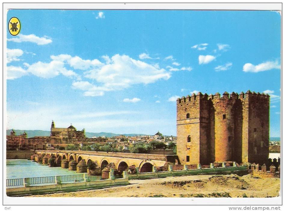 CORDOBA (Andalucia) : Puente Romano Y Mezquita Al Fondo; 1963  ;TB - Córdoba