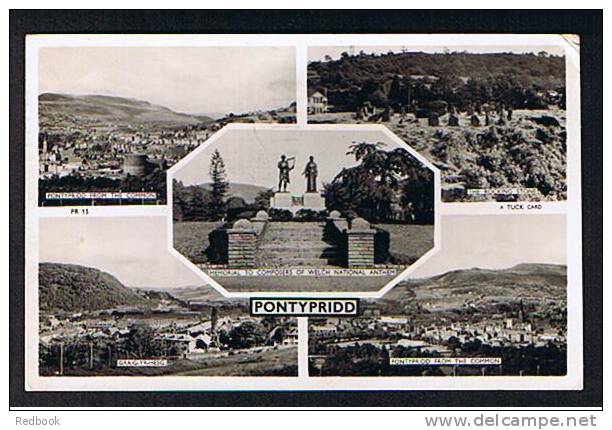 1958 Raphael Tuck Real Photo Postcard Pontypridd Near Cardiff Glamorgan Wales - Ref 399 - Glamorgan