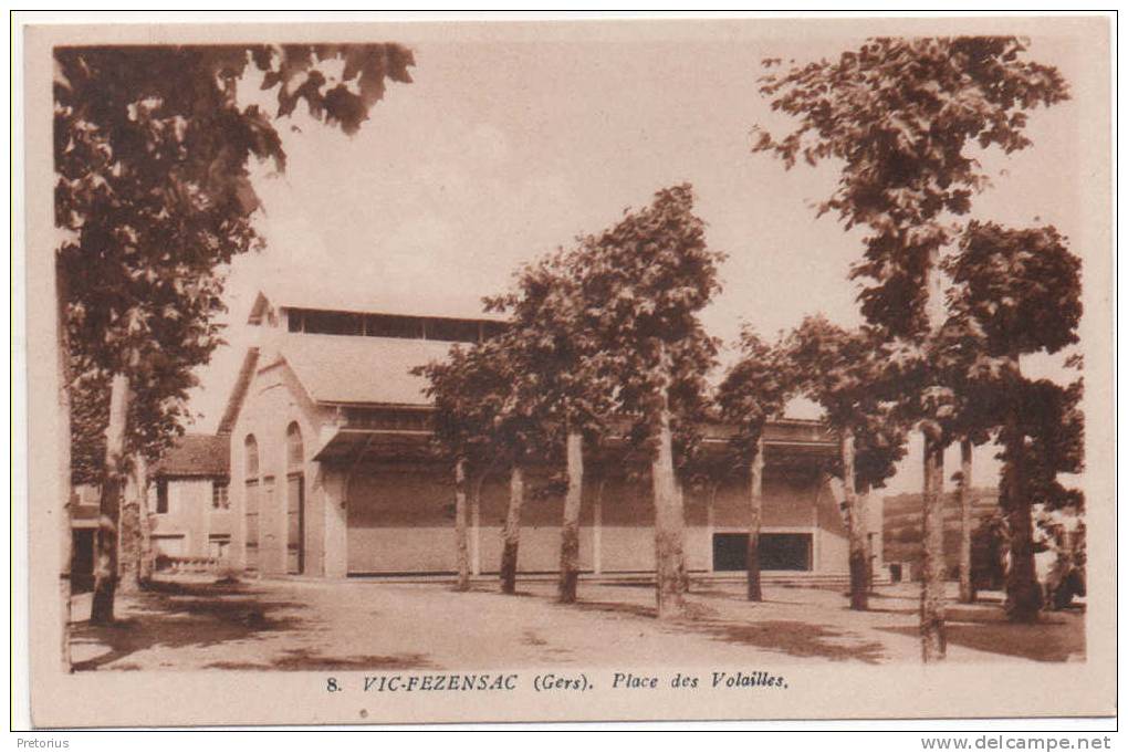 *** DEPT 32 / VIC FEZENSAC - PLACE DES VOLAILLES *** - Vic-Fezensac