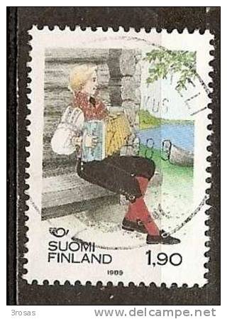 Finlande Finland 1989 Costumes Serie Complete Obl - Oblitérés