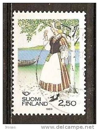 Finlande Finland 1989 Costumes Serie Complete Obl - Usados