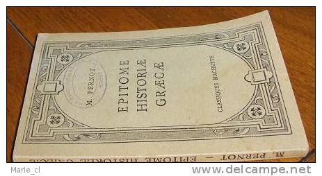 Epitome Historiae Graecae, De M. Pernot - Old Books