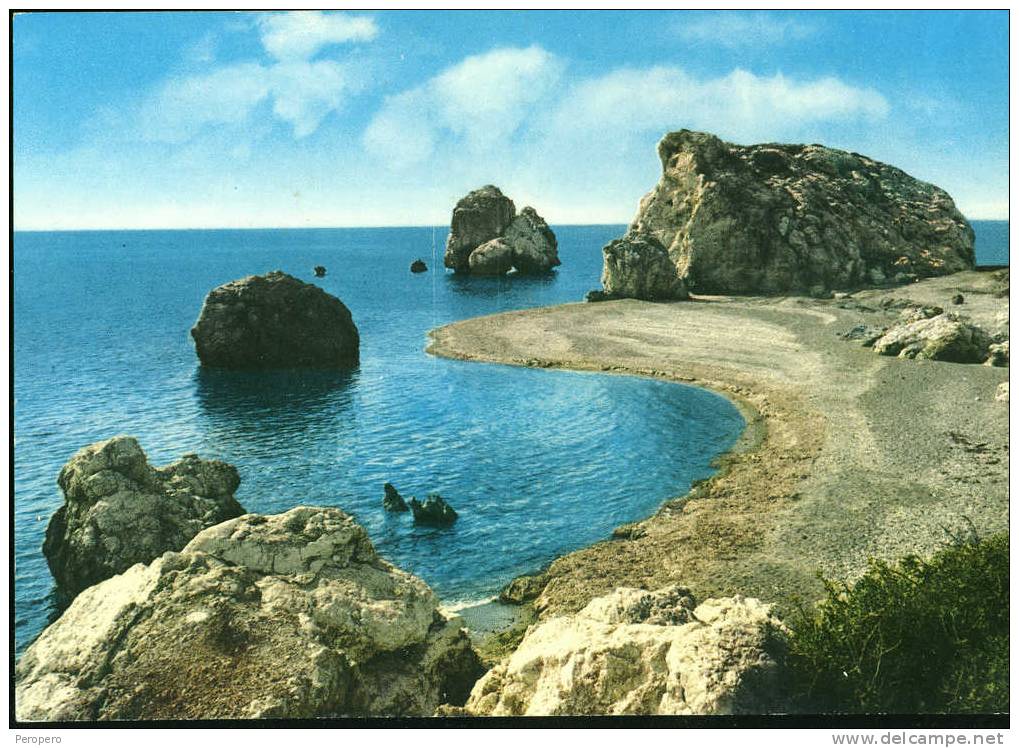 AK ZYPERN CYPRUS BIRTH PLACE OF VENUS-PAPOS POSTCARD COLOURFUL Nr.170.CYPRUS  BIG FORMAT OLD POSTCARD - Zypern