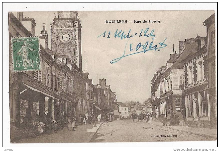 80 - DOULLENS - RUE DU BOURG - Doullens