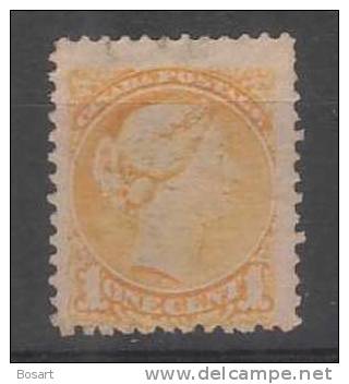 Canada T.Neuf Sans Gomme Victoria 1870 N°28a. Cote 75 € - Nuovi