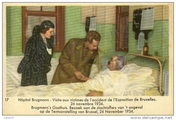 Chromo - Hôpital Brugmann - Accident Exposition Bruxelles - Royauté - Côte D'Or