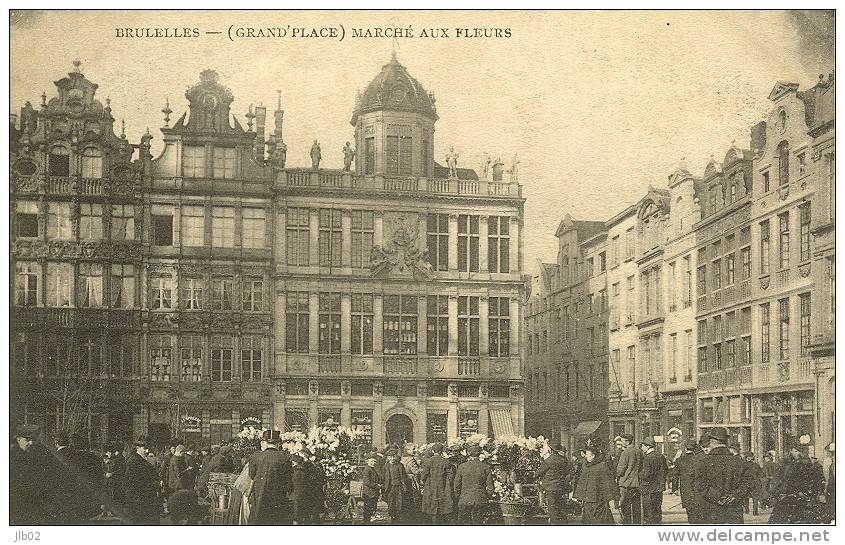 Bruxelles - ( Grand´Place) Marché Aux Fleurs - Marchés