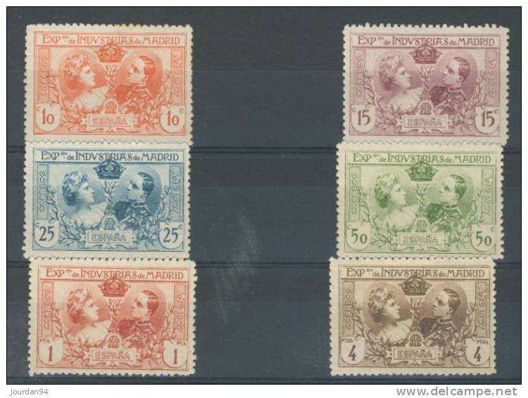 ESPAGNE                     N°         236   /   241 - Unused Stamps