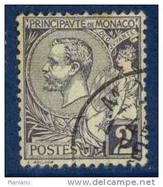 PIA - MONACO - 1891-94 : Principe Alberto I - (Yv  12) - Gebruikt