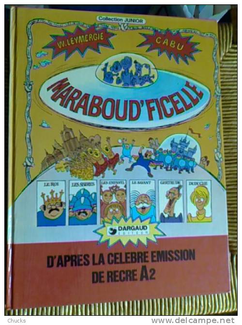 Cabu Maraboud’ficelle Leymergie Récré A2 EO Maraboud Ficelle - Cabu