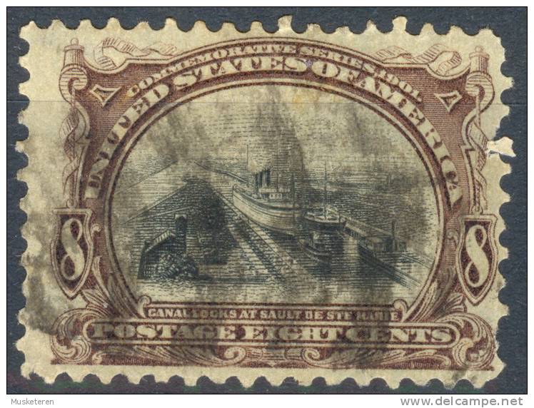 United States US 1901 Mi. 136 8c. Panamerican Exhibition In Buffalo €65 - Used Stamps