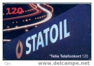 # SWEDEN 60114-22 Statoil 120 So3 06.96 Tres Bon Etat - Sweden