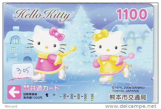 HELLO KITTY (305) KAT CAT CHAT Katze Kaninchen TK Japan - BD