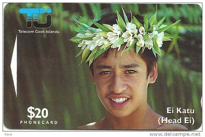 COOK ISLANDS $20  POLYNESIAN  BOY CHILD  ONE OF ONLY 5 GPT ISSUED READ DESCRIPTION !!! - Iles Cook