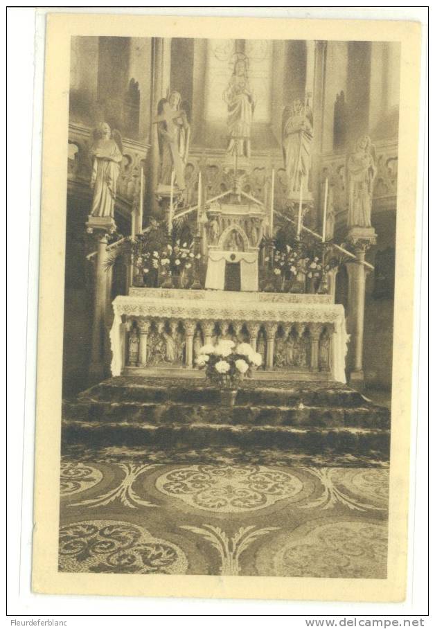 LA SOUTERRAINE (23) - CPA -   Couvent Du Sauveur Et De La Sainte Vierge ... Maître Autel De La Chapelle - La Souterraine