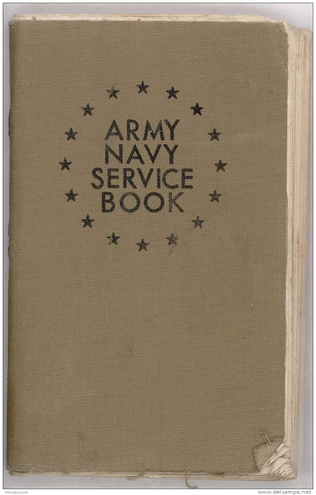 ARMY NAVY SERVICE BOOK - NATIONAL LUTHERAN COUNCIL - Anglais