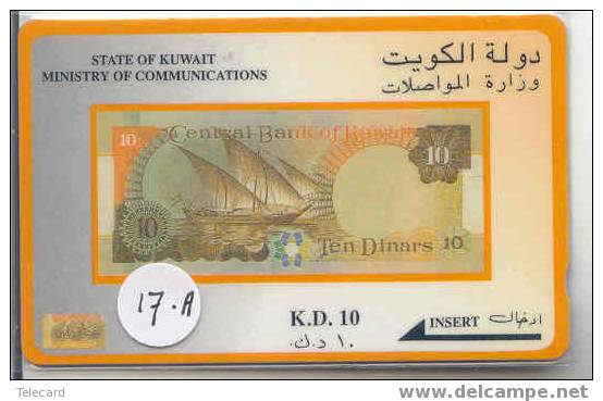 GPT (17a) BANKNOTE K.D. 10 - Koweït