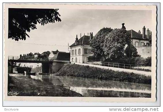 Cpsm BRIENON SUR ARMANCON Canal De Bourgogne -cim - Brienon Sur Armancon