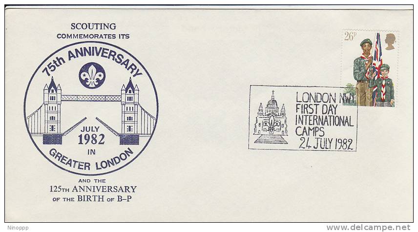 Great Britain-1982 Internatonal Camp Chigwell Souvenir Cover - Other & Unclassified