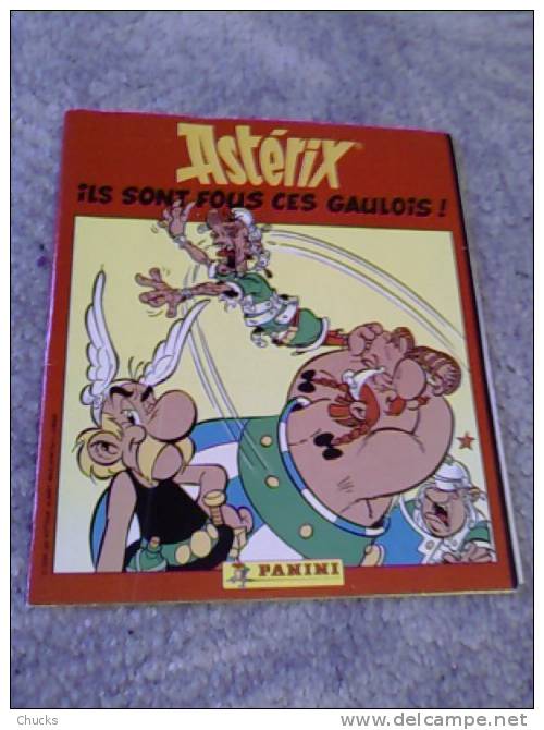 ASTERIX Album Panini Ils Sont Fous Ces Gaulois 1994 36 Images/240 Avec Poster Central Toujours Présent Mais Détaché - Astérix