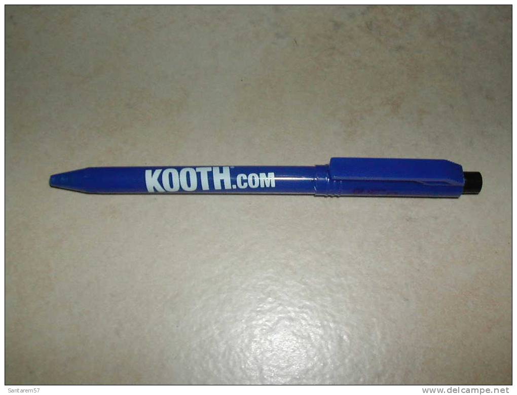 Stylo Publicitaire Advertising Pen KOOTH.com Free Advice Online For Young People Royaume Uni United Kingdom - Penne