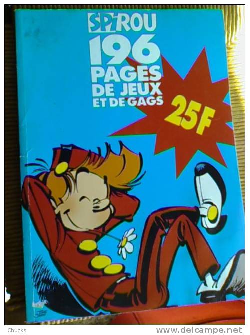 Spirou Livre Jeux & Gags Juin 1996 - 196 Pages - Spirou Et Fantasio