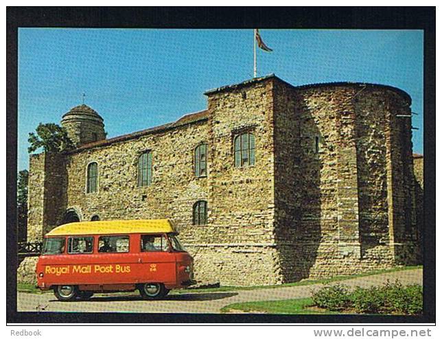 Colchester Rural Postbus Outside The Norman Castle Essex - Ref 400 - Colchester