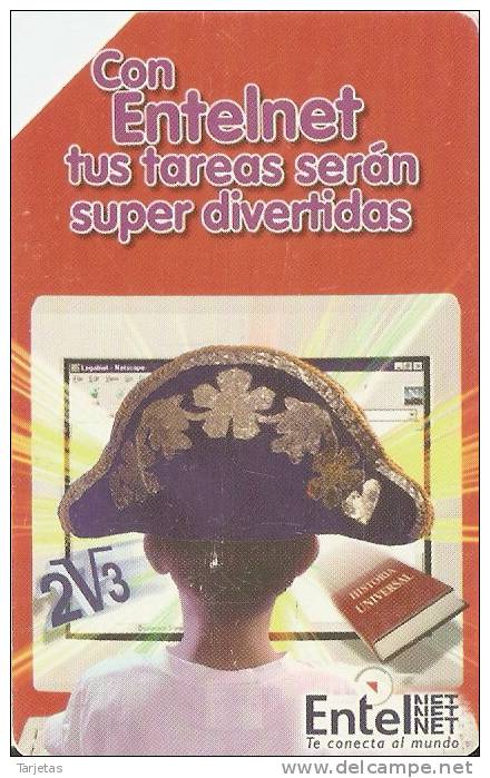 TARJETA DE BOLIVIA DE ENTELNET - Bolivie