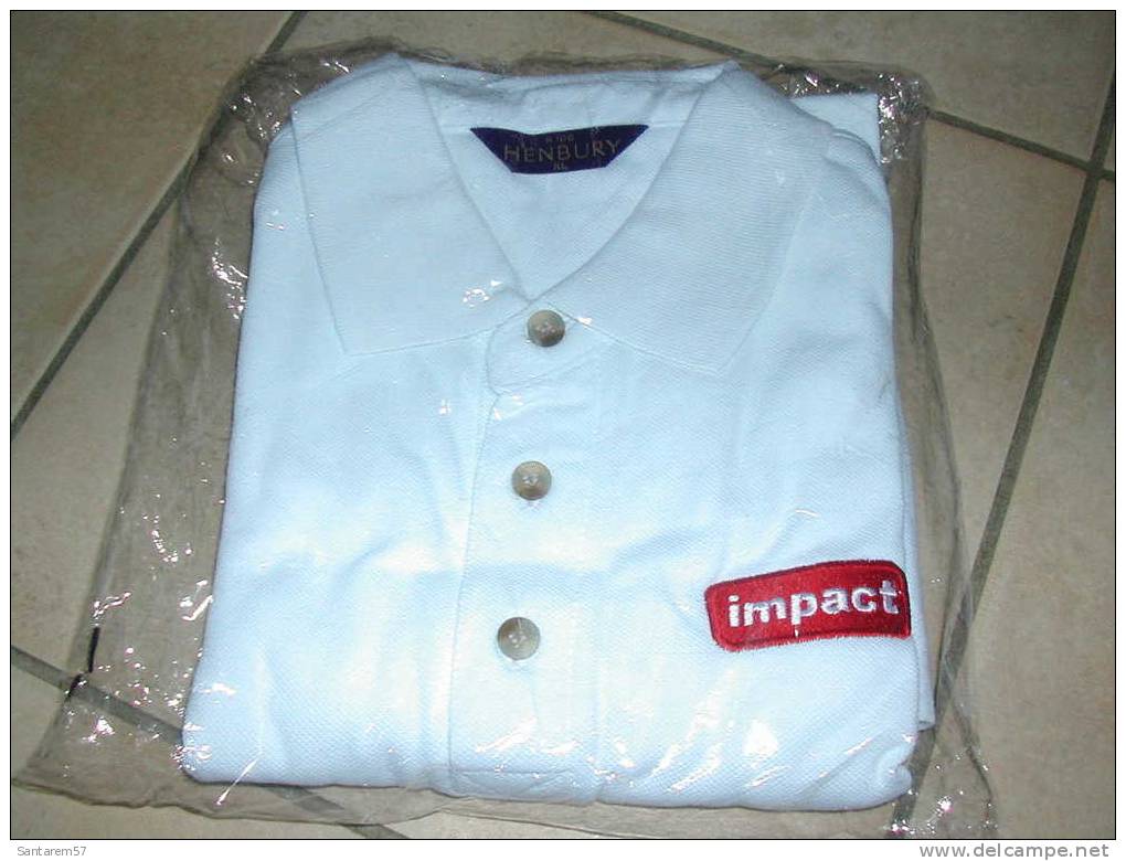 Tee Shirt Publicitaire Polo Advertising T Shirt Impact Distrupol ROYAUME UNI UNITED KINGDOM UK - Tenis De Mesa