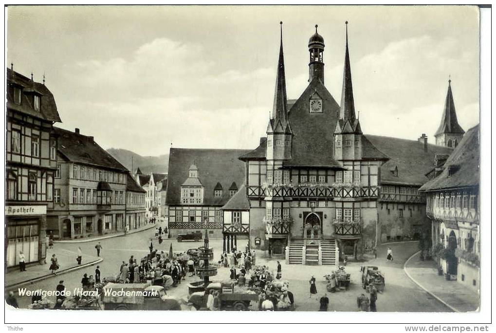 WERNIGERODE - Wochenmarkt - Wernigerode
