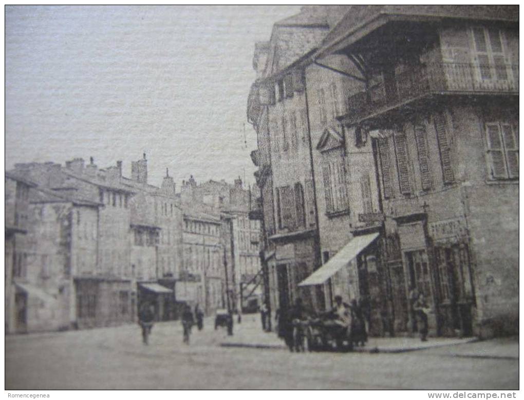 PONT-de-VAUX - Grande-Rue Et L'Eglise - Animation - Non Voyagée - Pont-de-Vaux