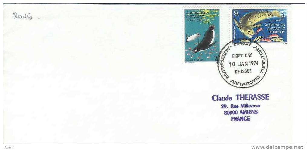 4491  DAVIS BASE - AUSTRALIAN ANTARTIC - Lettres & Documents