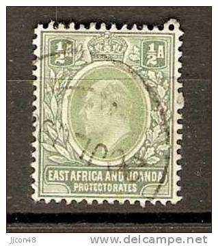 East Africa And Uganda Protectorates 1904-07  1/2 A  (o) - Protectorados De África Oriental Y Uganda