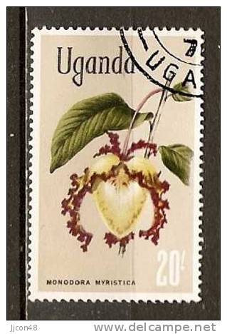 Uganda 1969  Flowers  20s  (o) Mi.119 - Uganda (1962-...)