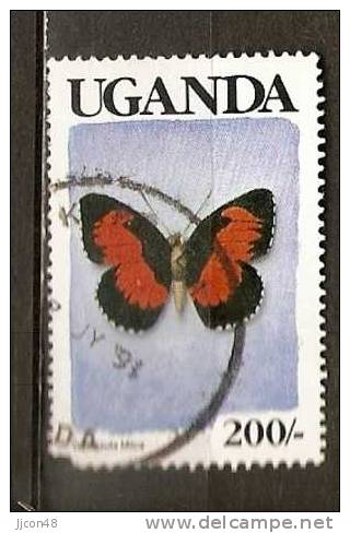 Uganda 1989  Butterflies  200s  (o) Mi.719 - Ouganda (1962-...)