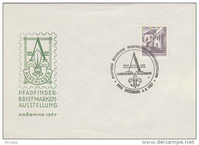 Austria-1967 Scouts In Grobming Souvenir Cover - Other & Unclassified