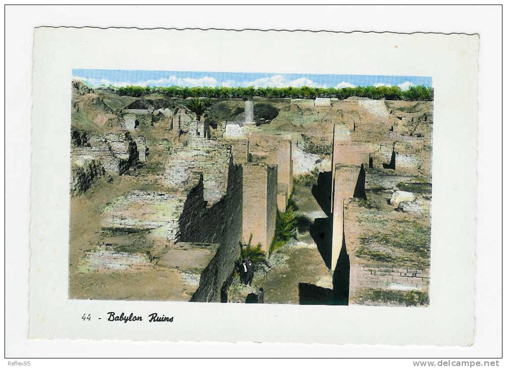 CPSM IRAK - Babylon Ruins - Iraq